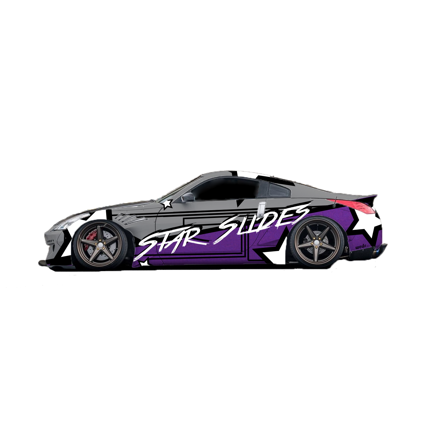 Star Slides 350z Livery Sticker Southampton Motor Speedway