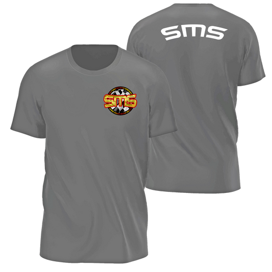 New SMS Logo Shirt Gravel