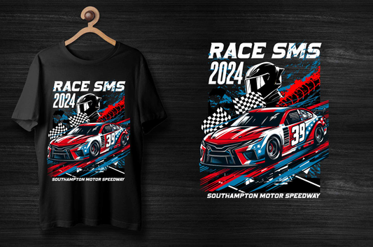 Race SMS 2024 Design T-Shirt