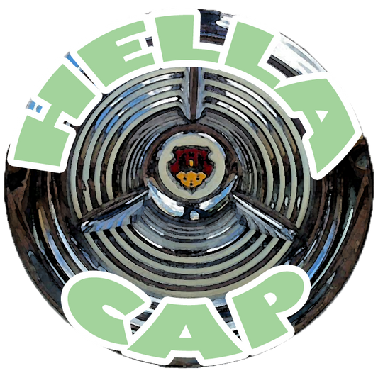 Hella Cap Hubcap Sticker